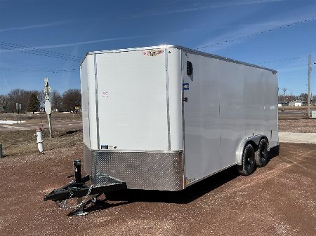 New 2025 H&H Trailers H9616TFTV-100 Cargo / Enclosed Trailer