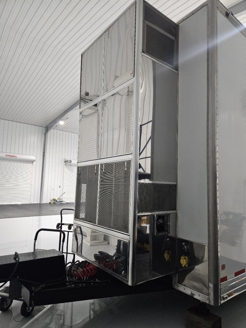Used 2003 T & E Enterprises Loaded 36’ Stacker Trailer