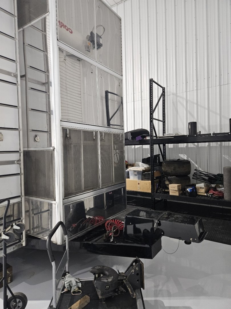 Used 2003 T & E Enterprises Loaded 36’ Stacker Trailer