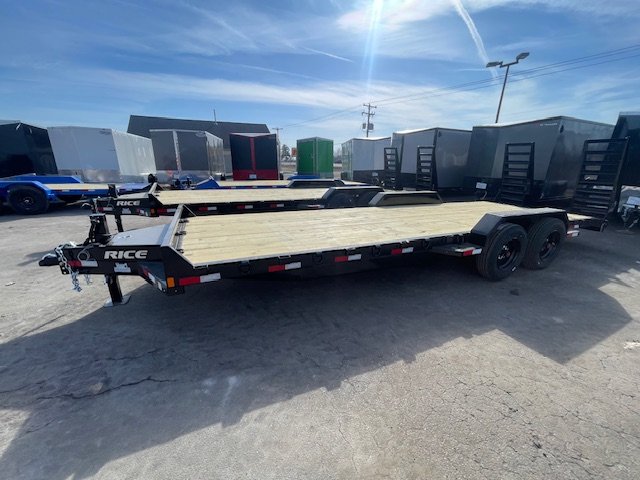 New 2025 Rice Trailers 7x24 Equipment Trailer