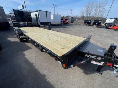 New 2025 Rice Trailers 7x24 Equipment Trailer