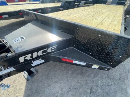 New 2025 Rice Trailers 7x24 Equipment Trailer