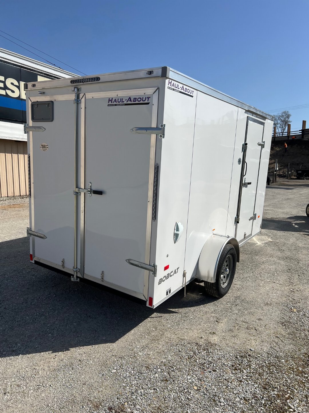 New 2025 Haul-About Bobcat 6x12 Enclosed Cargo Trailer #15892
