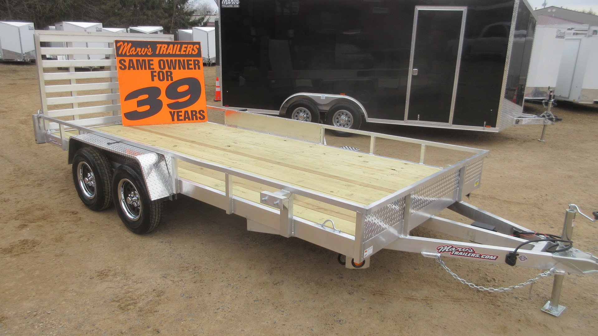New 2026 Quality Steel and Aluminum Simplicity Utility Trailer