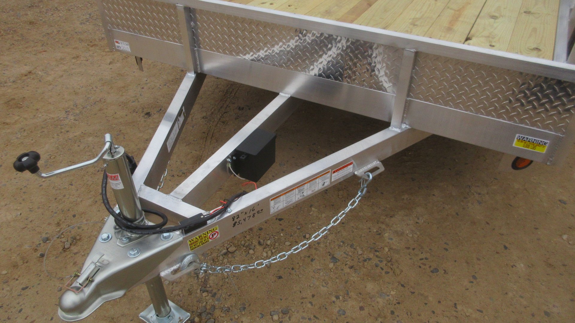 New 2026 Quality Steel and Aluminum Simplicity Utility Trailer