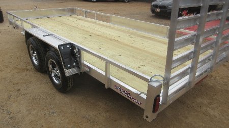 New 2026 Quality Steel and Aluminum Simplicity Utility Trailer