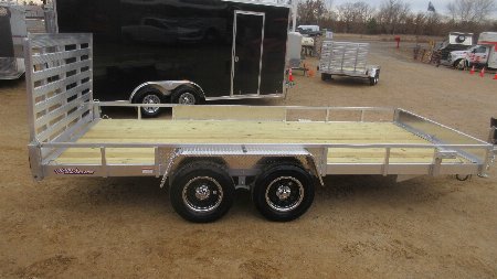 New 2026 Quality Steel and Aluminum Simplicity Utility Trailer
