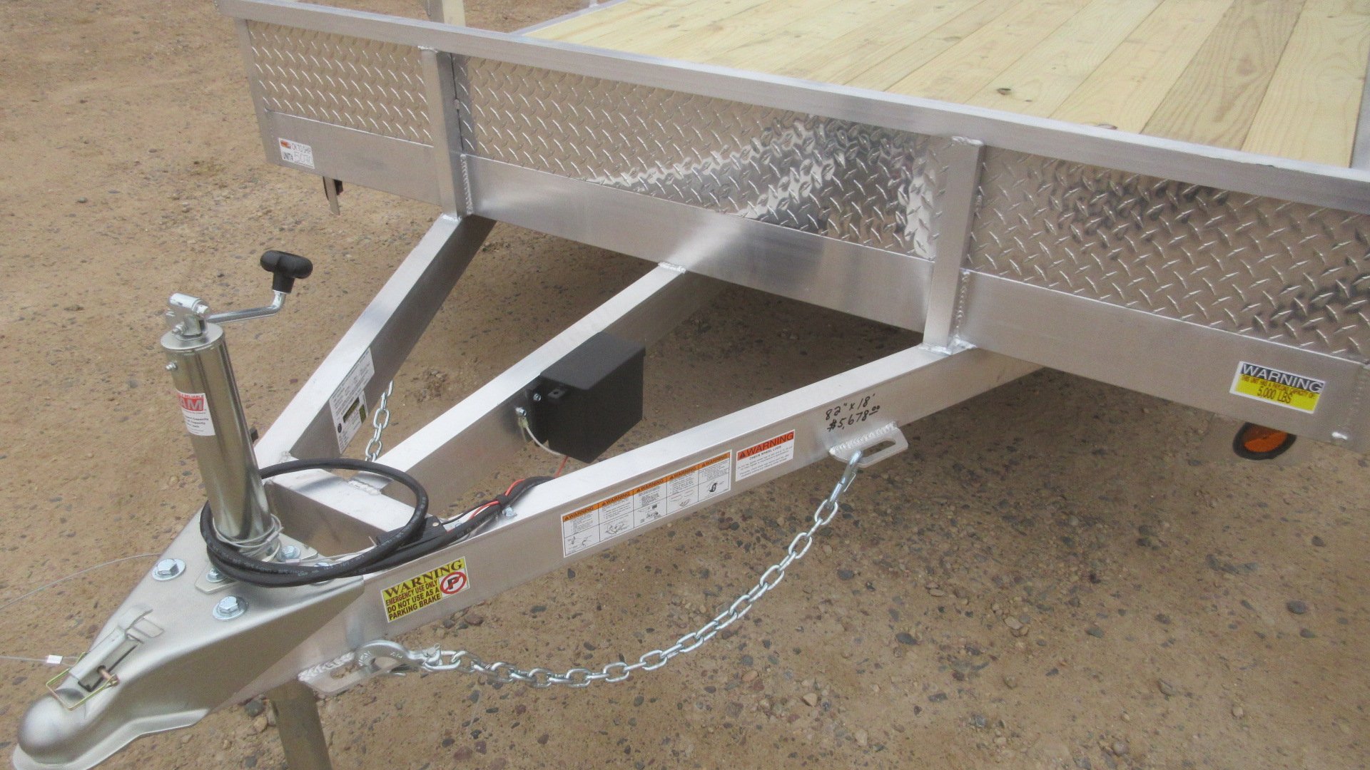 New 2026 Quality Steel and Aluminum Simplicity Utility Trailer