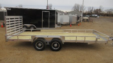 New 2026 Quality Steel and Aluminum Simplicity Utility Trailer