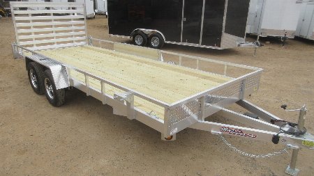New 2026 Quality Steel and Aluminum Simplicity Utility Trailer