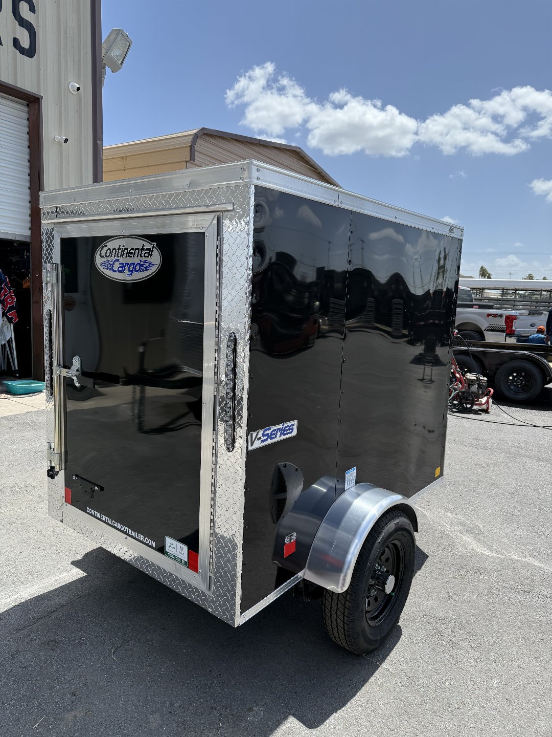 New 2025 Continental Cargo 4x6 Cargo / Enclosed Trailer