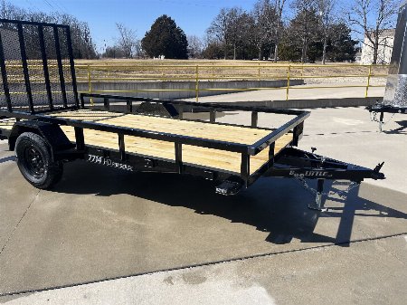 New 2025 Doolittle 77 X 14 TUBE TOP Utility Trailer