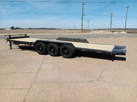 New 2025 Delta Trailers 84x24 Tri Axle (24.5K) Tilt Equipment Trailer