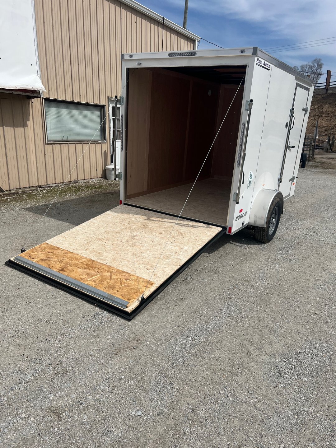 New 2025 Haul-About Bobcat 6x10 Enclosed Cargo Trailer #15918