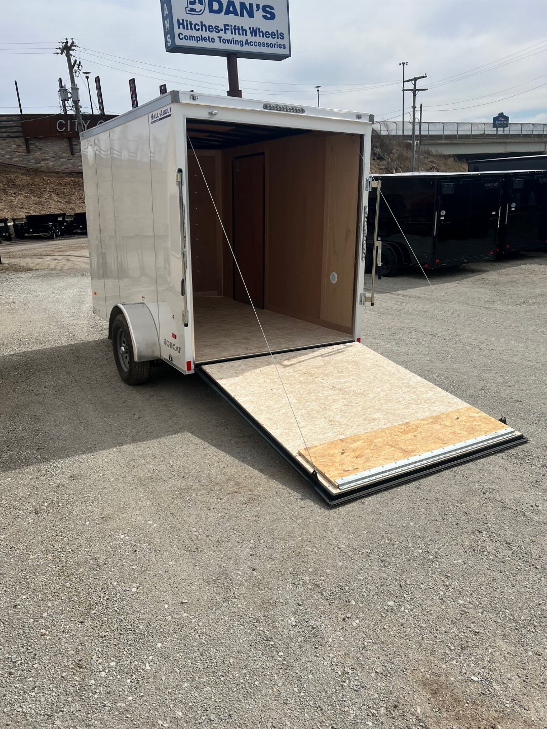 New 2025 Haul-About Bobcat 6x10 Enclosed Cargo Trailer #15918
