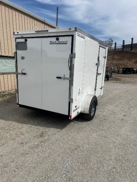 New 2025 Haul-About Bobcat 6x10 Enclosed Cargo Trailer #15918