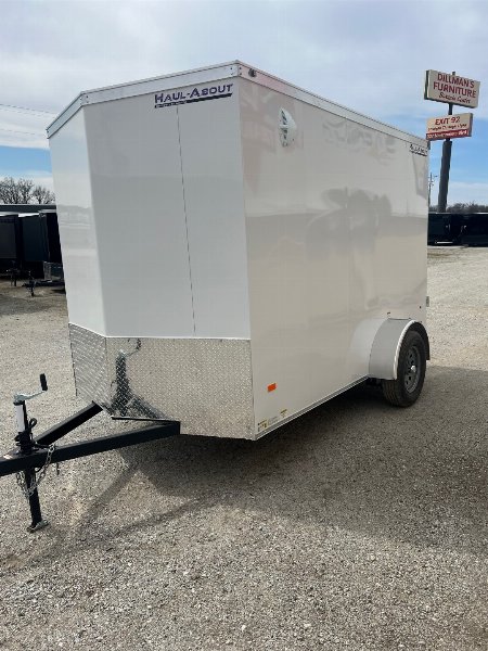 New 2025 Haul-About Bobcat 6x10 Enclosed Cargo Trailer #15918