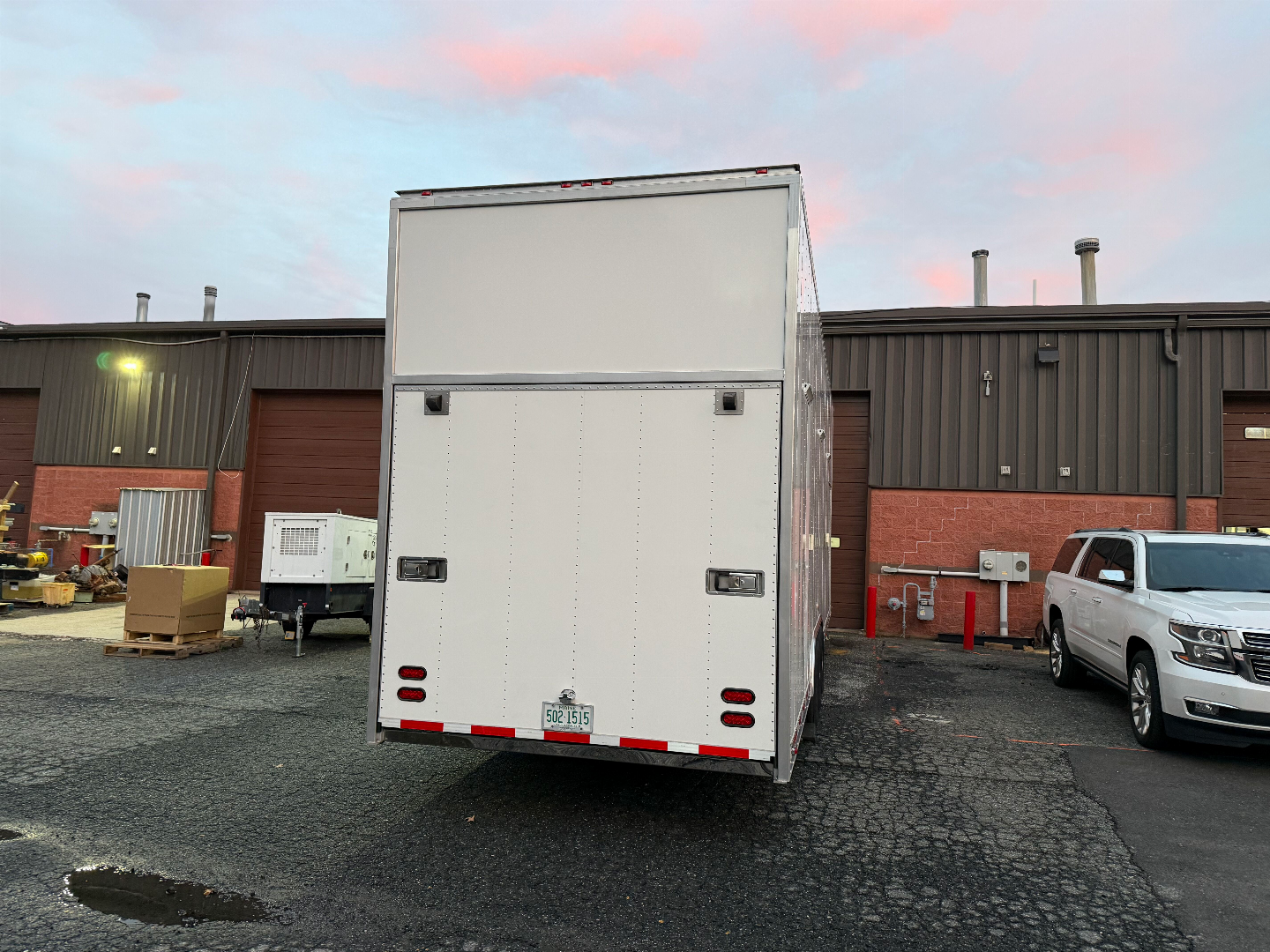 Used 2019 Goldrush 32' All Aluminum Stacker Trailer