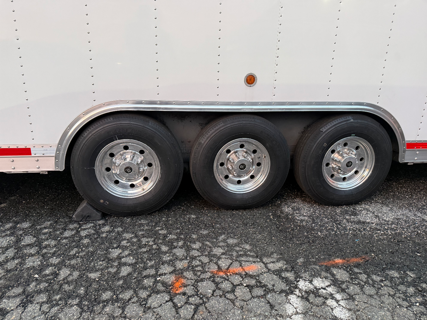 Used 2019 Goldrush 32' All Aluminum Stacker Trailer