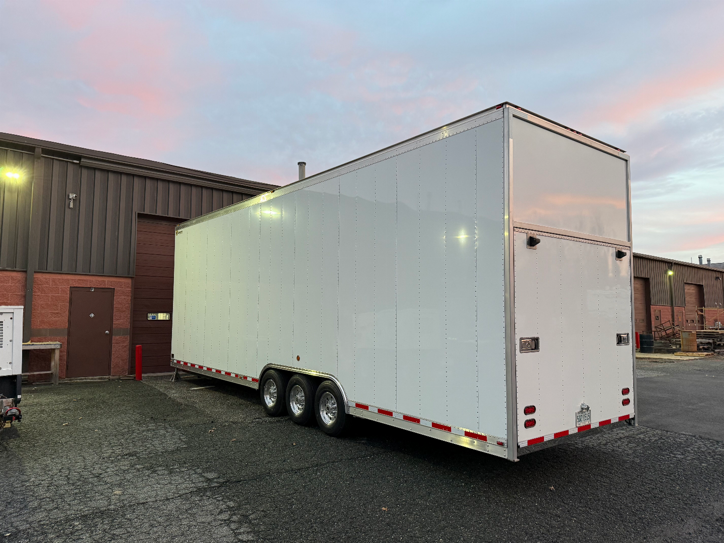 Used 2019 Goldrush 32' All Aluminum Stacker Trailer