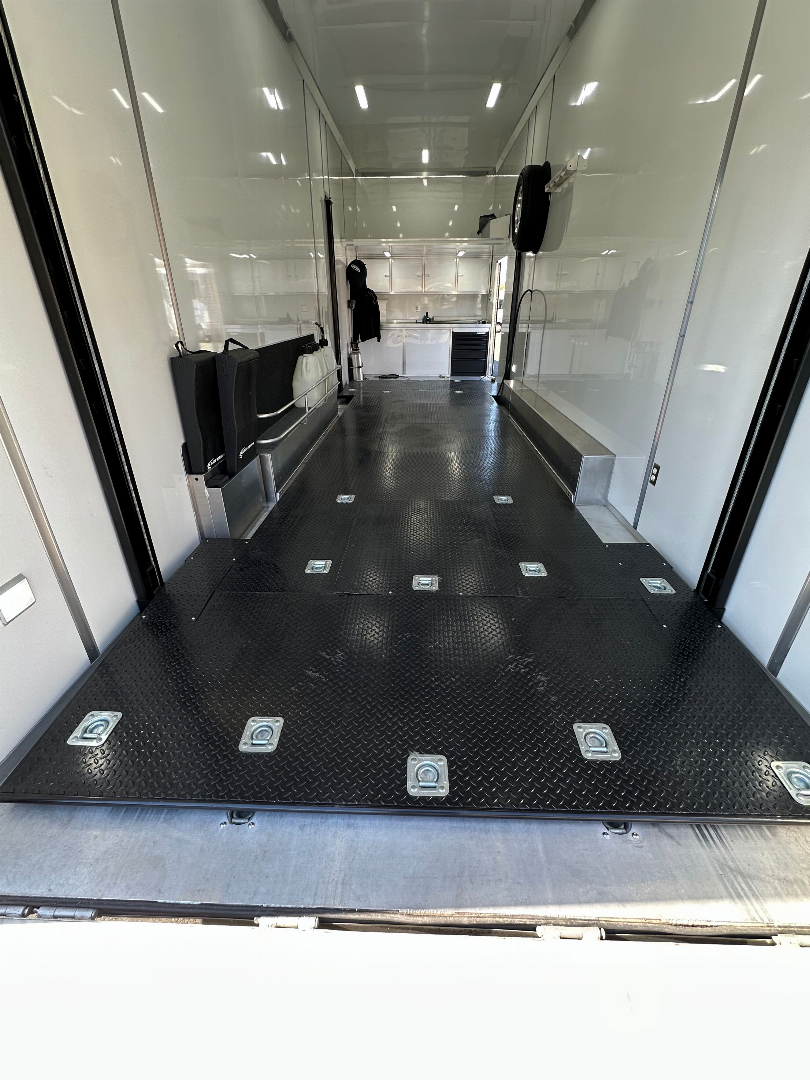 Used 2019 Goldrush 32' All Aluminum Stacker Trailer