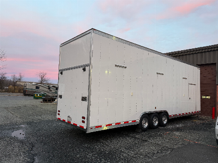 Used 2019 Goldrush 32' All Aluminum Stacker Trailer