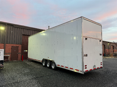 Used 2019 Goldrush 32' All Aluminum Stacker Trailer