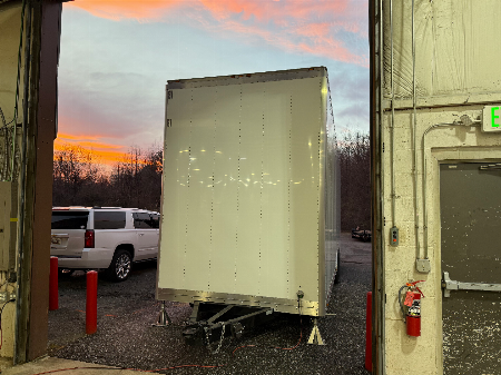 Used 2019 Goldrush 32' All Aluminum Stacker Trailer