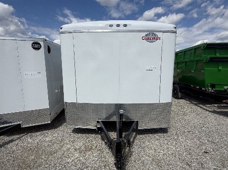 New 2025 CARGO MATE BL820TA4 Cargo / Enclosed Trailer 102X20 TA RAMP DOOR (GVW:12000) WHITE