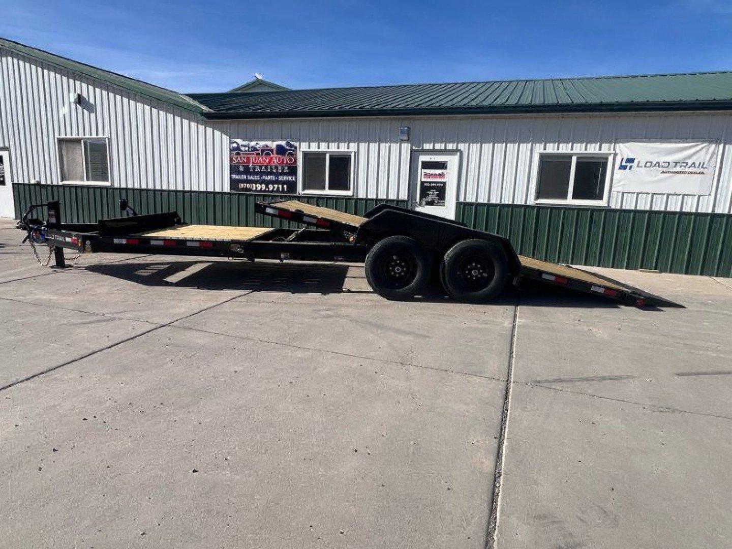 New 2025 Load Trail 83" X 22' Tilt-N-Go Equipment Trailer