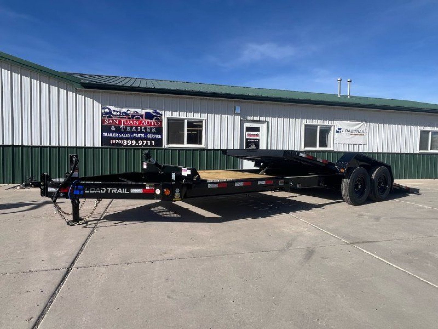New 2025 Load Trail 83" X 22' Tilt-N-Go Equipment Trailer
