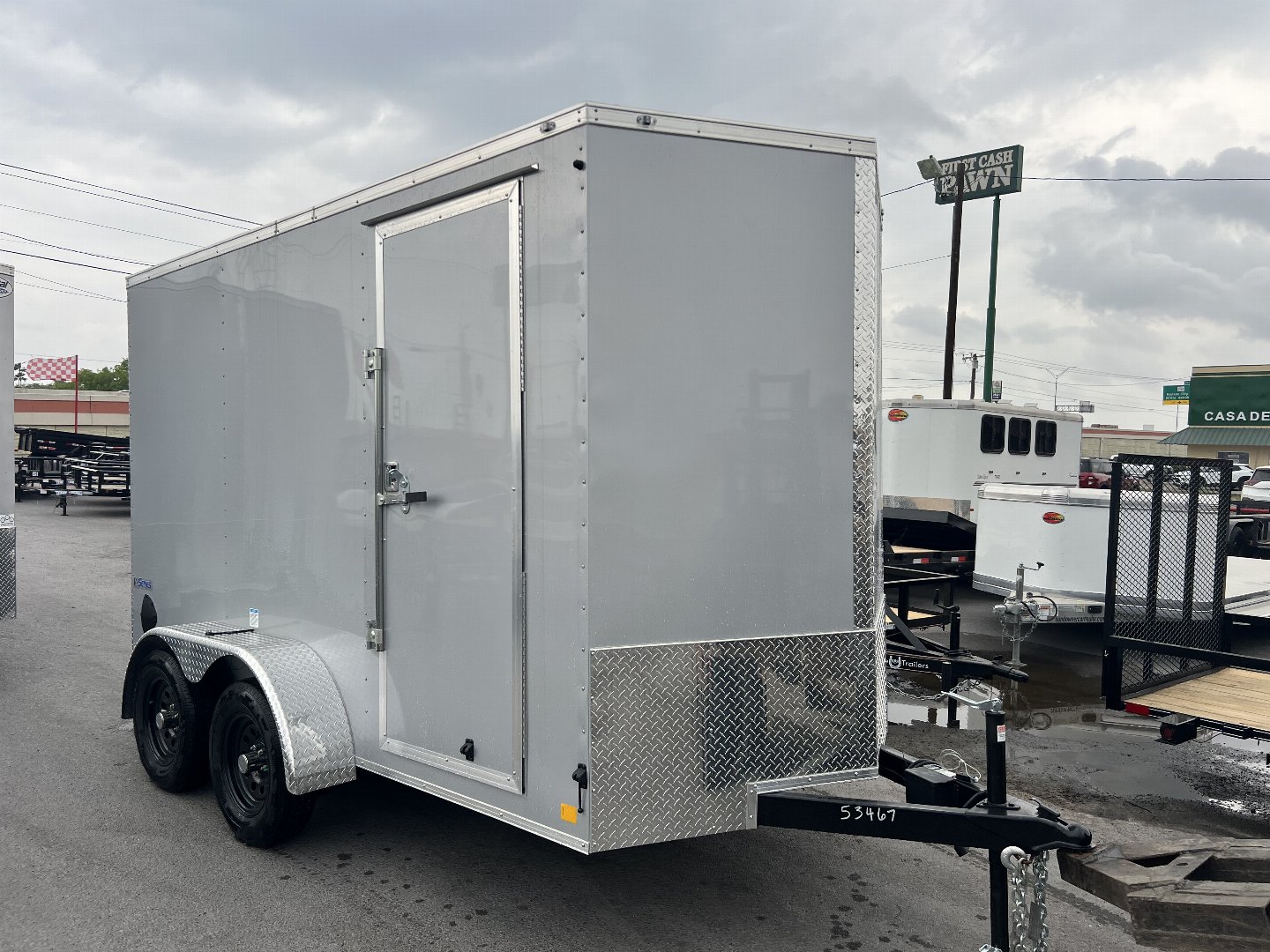 New 2025 Continental Cargo 6x12 TA Cargo / Enclosed Trailer