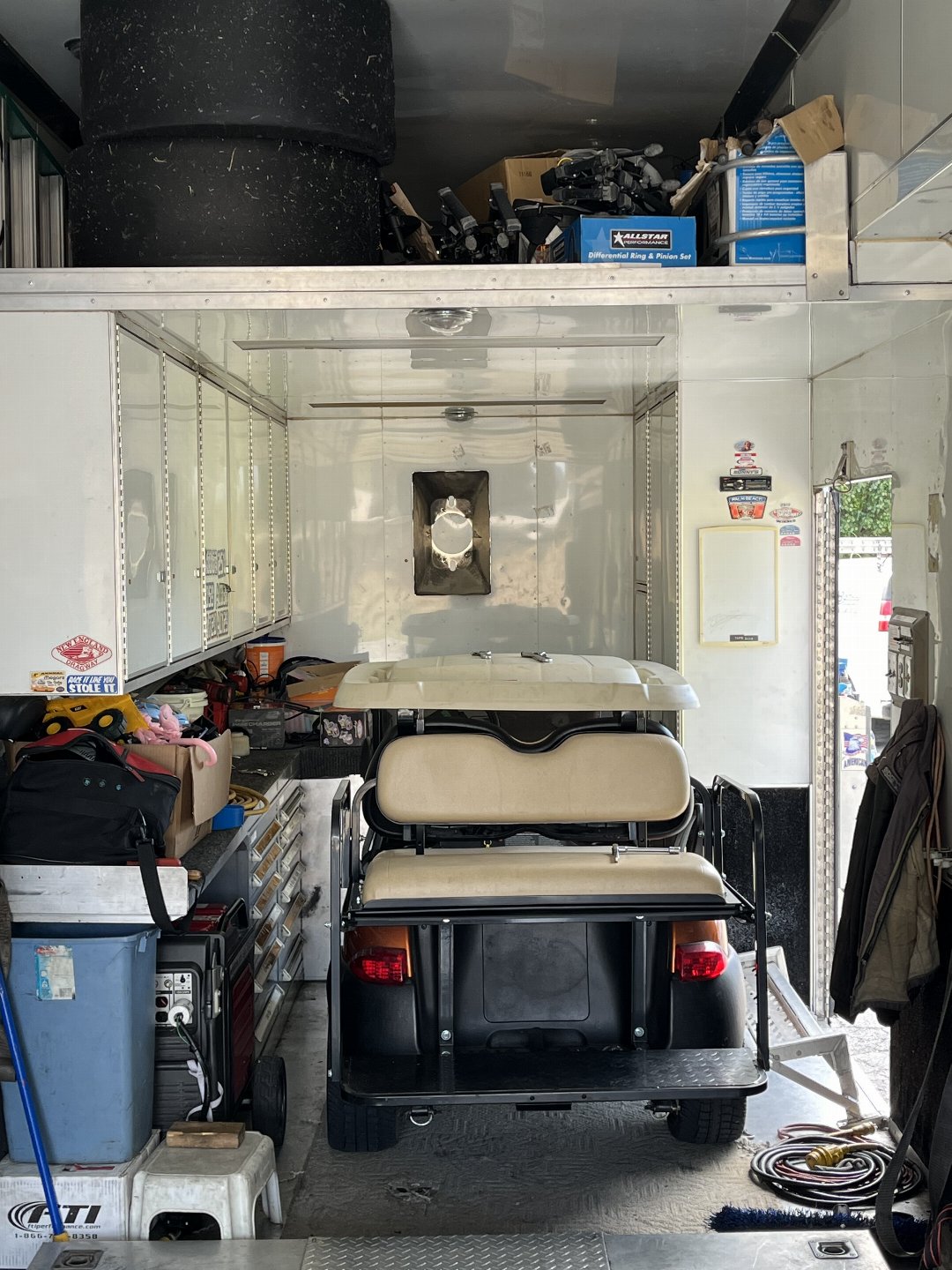 Used 2000 Gold Rush All Aluminum 34’ Stacker Trailer