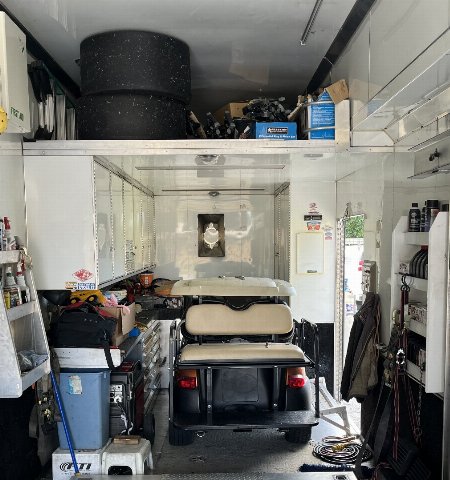 Used 2000 Gold Rush All Aluminum 34’ Stacker Trailer