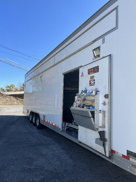 Used 2000 Gold Rush All Aluminum 34’ Stacker Trailer