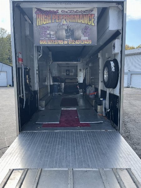 Used 2000 Gold Rush All Aluminum 34’ Stacker Trailer