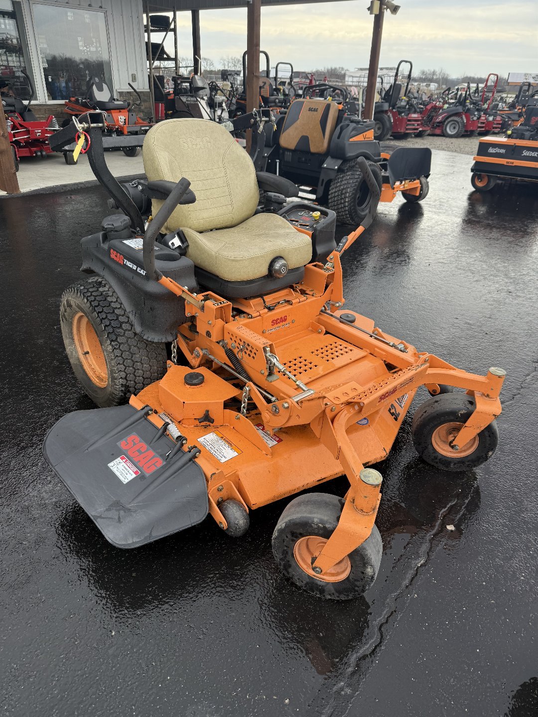 Used 2017 Scag Power Equipment Tiger Cat 52 inch Deck Lawn Mowers