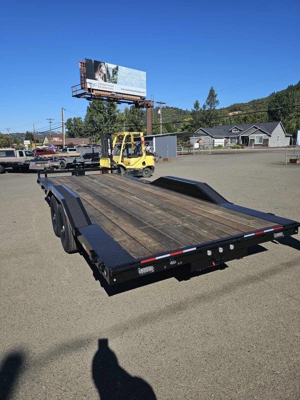 New 2026 VERSATILE HD7X20TA4 7X20 14K ROCK CRAWLER FLATBED CAR HAULER TRAILER