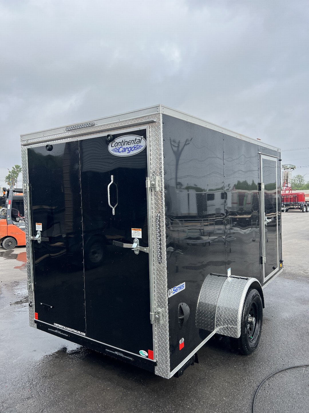 New 2025 Continental Cargo 6X12SA Cargo / Enclosed Trailer