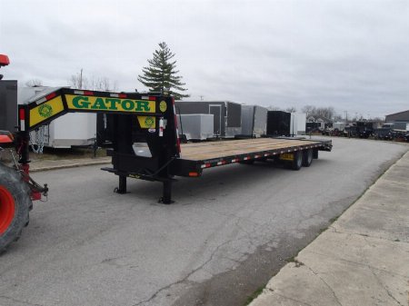 New 2025 Gatormade Trailers 30+5 Elite Gooseneck 24.9K Flatbed Trailer
