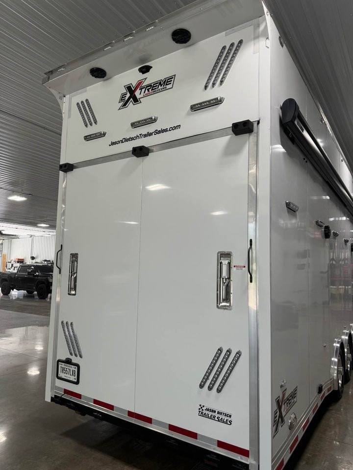Used Custom built 2023 United Trailer Extreme 36’ 3 car stacker