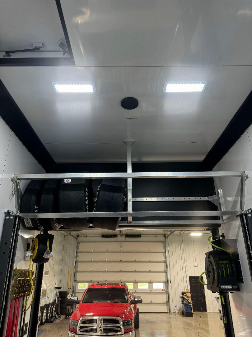 Used Custom built 2023 United Trailer Extreme 36’ 3 car stacker