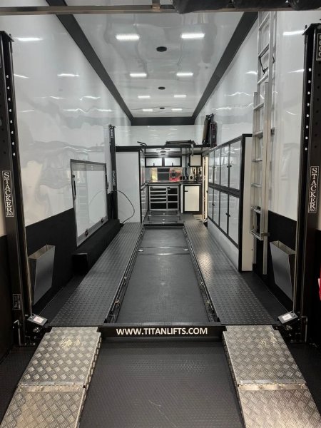 Used Custom built 2023 United Trailer Extreme 36’ 3 car stacker