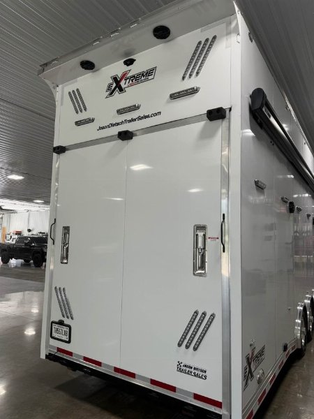 Used Custom built 2023 United Trailer Extreme 36’ 3 car stacker