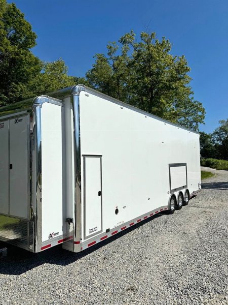 Used Custom built 2023 United Trailer Extreme 36’ 3 car stacker