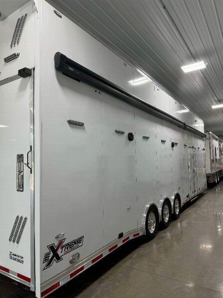 Used Custom built 2023 United Trailer Extreme 36’ 3 car stacker