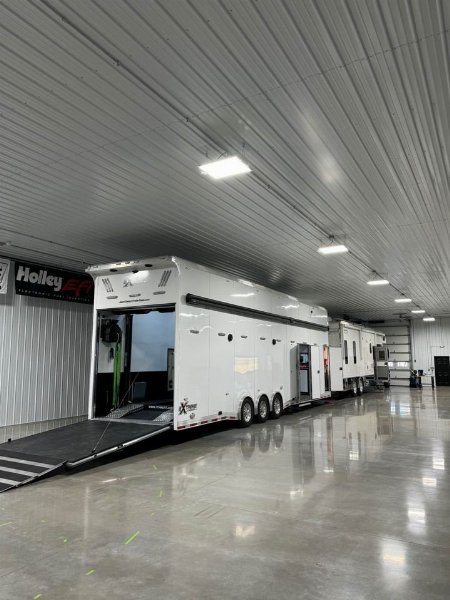 Used Custom built 2023 United Trailer Extreme 36’ 3 car stacker