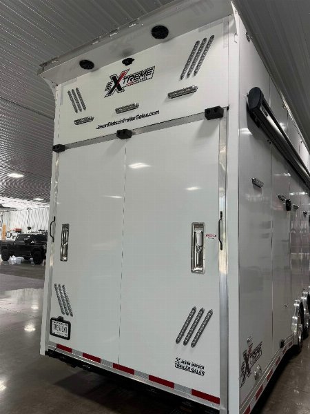 Used Custom built 2023 United Trailer Extreme 36’ 3 car stacker