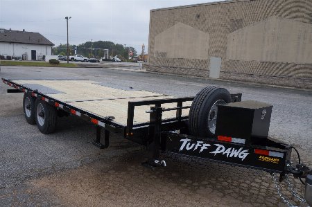 New 2025 Tuff Dawg Trailers 20 Tilt Deck Over Equipment Trailer