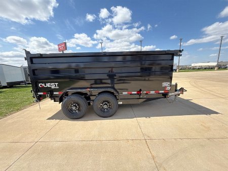 New 2025 PJ Trailers D7C1472BSSK-SWO4 Dump Trailer